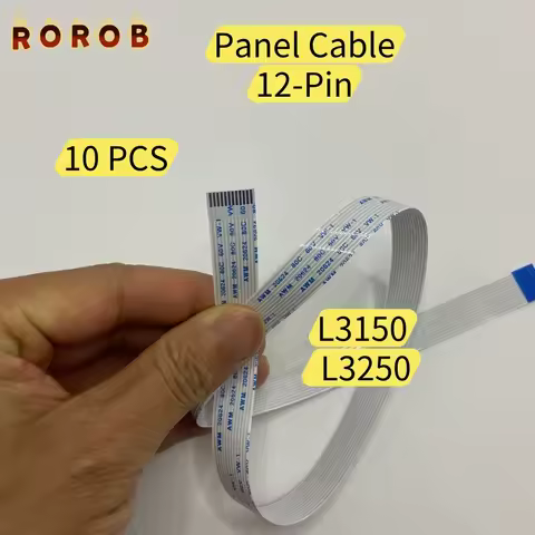 12-Pin Flat Flexible Cable Switch Control Panel Cable for Epson L3150 L3151 L3156 L3158 L3250 L3251
