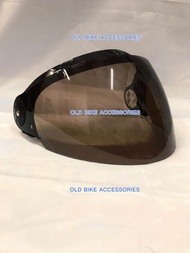BKP Pilot Cruiser 323 Visor Siang Malam Universal 3 Pins Button Pin Half V Shape Bob Heath MS88 SGV