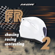 FR2 FR-2 Plain Color 3/4 Cover Safety Helmet