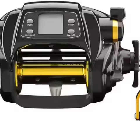 Saltiga 18000 H Spinning Fishing Reel New 5.8.1 Gear Ratio River Aluminium Alloy for Outdoor Enterta