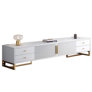 YOULITE TV Console Light Luxury TV cabinet Nordic style cabinet modern simple living room household small family tea table TV cabinet floor cabinet