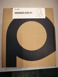 Poly Voyager 4310 Microsoft Teams 認證 USB-A 耳機 +BT700 加密鎖