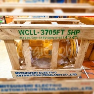 MITSUBISHI ปั๊มน้ำ รุ่น WCLL-3705FT 5แรงม้า 3700วัตต์ (380V) หน้าแปลน 4X4นิ้ว HEADMAX 16.7เมตร ชนิดป