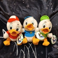 Huey Dewey Louie Duck Doll Vintage Original
