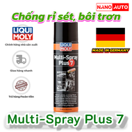 DẦU CHỐNG RỈ SÉT BÔI TRƠN LIQUI MULTI SPRAY PLUS 7 MOLY 500ml (3305)