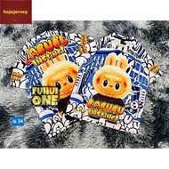 LABUBU T Shirt Baju Jersey New Trend Airport Model Day Children's and Adult Shirts: Microfiber Thail