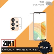 LAYAR Tempered Glass Screen Samsung A33 5G / A53 5G / A73 5G 2-in-1 Package Free Tempered Glass Came