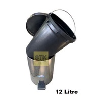 Stainless Steel Pedal Dustbin#12Lt#20Lt