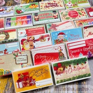 Christmas Gift card/present cards 100pcs in a pack