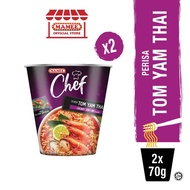 MAMEE CHEF Creamy Tomyam Cup Noodle (2 x 70g)