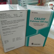 CALOS calsium 500mg isi 60 tablet