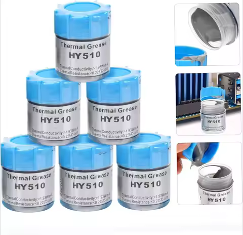 HY510 Thermal Conductive Silicone Grease Paste Conductive Grease Heatsink For CPU GPU Chipset Notebo