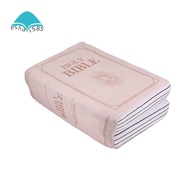 Faith Bible Pillow,Bible Pillow Book Plush That Opens, Pillow, Pillow,Book Shape Bible Verse Pillow