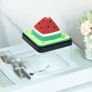 3D Memo Pad Calendar 2025 3D Desk Calendar Non-Stick Watermelon Shape Paper Sculpture Notepad SHOPQJ