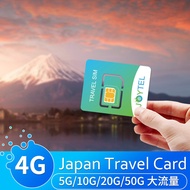 [Japan Travel Phone Card] 5/7/15/30 days 3 | 5 | 10 | 20 | 30GB [4G] High speed network SIM card | Plug and play, no registration required, can be renewed