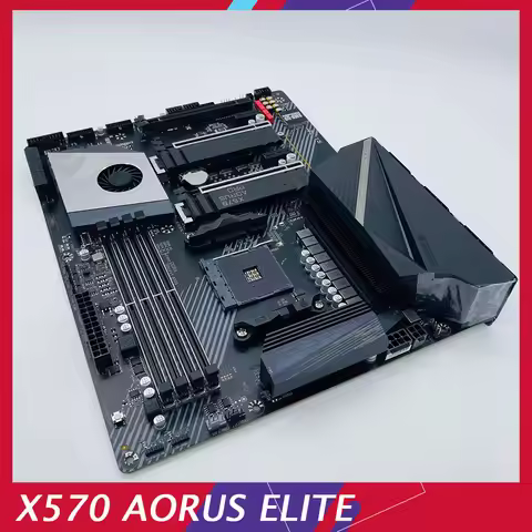 For Gigabyte X570 AORUS ELITE WIFI DIY Motherboard AM4 4×DDR4 128GB ATX Desktop Mainboard
