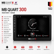 MB QUART 300 9" ANDROID PLAYER | 4GB RAM + 64GB ROM | WIRELESS CARPLAY & ANDROID AUTO
