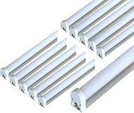 Xingyanggd led tube 4FT18W T5Cold white light 6500K The integration of, Milky white PC cover,With 4f