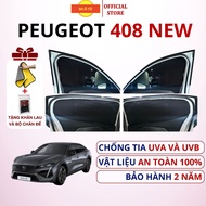 UV-protective sunshades for Peugeot 408 2023-2025 - Type 1 Mr. Auto - 2 years.