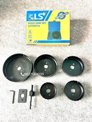 Bộ khoét Lỗ Gỗ Thạch Cao Gồm 8 và 16 Chi Tiết Hiệu LS