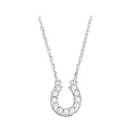 Swarovski Necklace Horseshoe Jewellery Silver