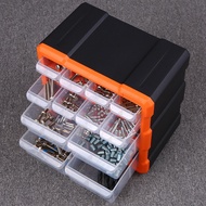 Drawer PP+PS Parts Storage Box Multiple Compartments Slot Hardware Box Organizer Craft Cabinet Tools