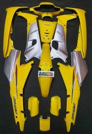 Full Body Alus Honda Supra Fit Lama 2004 Warna Kuning Silver