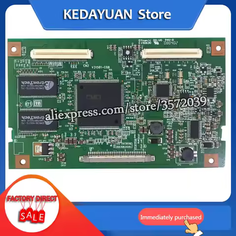 V315B1-C05=V315B1-C07=V315B1-C08 T-CON for Sony KLV-32S400A TV logic board working good