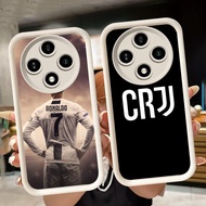Soft Casing for Xiaomi Redmi 14C poco C61 C75 A3 A3X X3 NFC X7 Pro 5G White Q77 CR7 Ronaldo