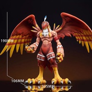 19cm Digimon Anime Figure Garudamon Figures Cute Stand Entirely Body Garuda Model Pvc Statue Doll Co