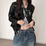 Basic Casual Rider Mid-Season Leather Jacket RIDER06