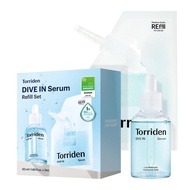 Torriden DIVE IN Serum 1.69 fl oz + refill pouch 1.69 fl oz | Deep Hydration to Get Glow Skin | Hyal