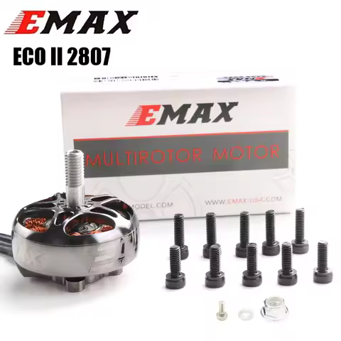 1Pcs/2Pcs/4Pcs 3-6S EMAX ECOII 2807 1300KV Brushless Motor for FPV Racing Long Range RC Drone DIY Pa