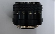 Praktica（ pancolar ）50mm f1.4 MC carl zeiss jena PB