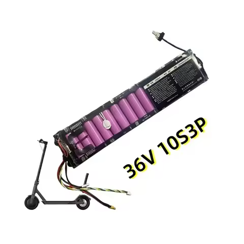 10S3P 36V 7800mAh Litium Ion Battery Pack for 1S/M365 Electric Scooter with Communication 42V 2A cha