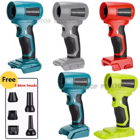 Replacement For Dewalt/Makita/Bosch/Milwaukee/Ryobi 18V Battery Violent Wireless Fan Jet Turbo Blowe