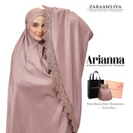 Zara Awliya | Telekung Arianna Luxe [Free Dumpling Chain Bag & Box Exclusive]