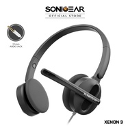 SonicGear Xenon 3 / Alcatroz XP 3 Stereo Wired Headphone with Microphone | Light Weight  | Comfortable | Clear Audio