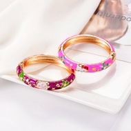 Beijing Cloisonné Bracelet Enamel Color Open Jewelry Ethnic Style Children's Bracelet National Trend