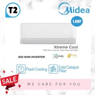 MIDEA Xtreme Cool R32 Non-Inverter Aircond 1.5HP MSAG-10