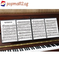 [Hot-POPM] A4 Piano Score Holder Music Book Clip Sheet Note Document Folder File Organizer❀