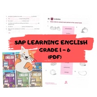 A501 – [PDF] SAP Singapore Learning English 6 sets (with answer) scanned copy - primary worksheets g