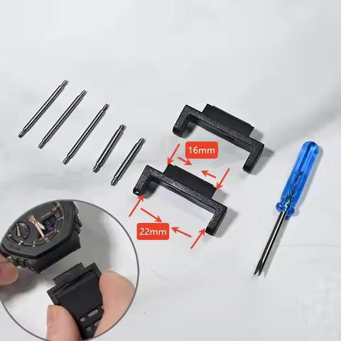 16mm Plastic Adapter for Casioak GA-2100 GA-110/100/120 GW-S5600 DW-D5600 GW-M5610 Modified Connecto
