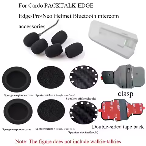 For Cardo PACKTALK EDGE Motorcycle Bluetooth intercom Accessories