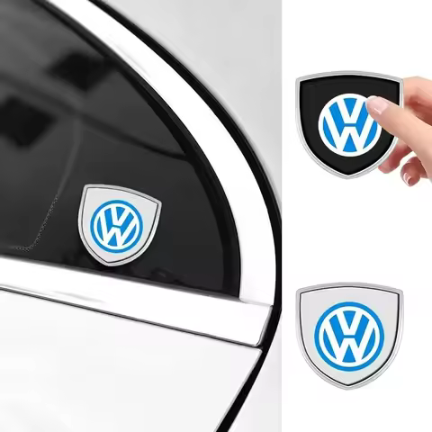 1PCS 3D Metal Car Emblem Rear Trunk Side Window Body Sticker For Volkswagen VW Golf 4 7 MK3 4 7 Tour