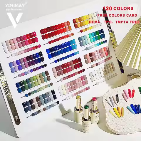 VINIMAY Nail Gel Polish Set With Dispaly15ml Soak Off UV Semi Permanent Varnish Art Salon Very Good 