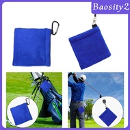 [Baosity2] Golf Towels for Golf Bags with Clip Cleaner Cleaning Towel for Men Women Dad