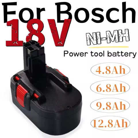 18V 9.8Ah Ni-MH Rechargeable Battery For Bosch BAT025 BAT026 BAT160 PSR180 VE-2 GSR18 Remplacement b