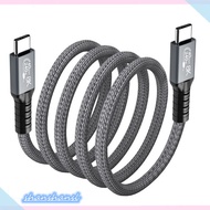 Shanshan Usb 4.0 Data Cable Compatible For Thunderbolt 4 Type C Double-headed 8k Cable 40gbps Pd 240w Fast Charging