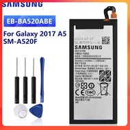 แบตเตอรี่  แท้ Samsung Galaxy A5 2017 Edition A520F SM-A520F Battery 3000mAh Battery EB-BA520ABE แบต